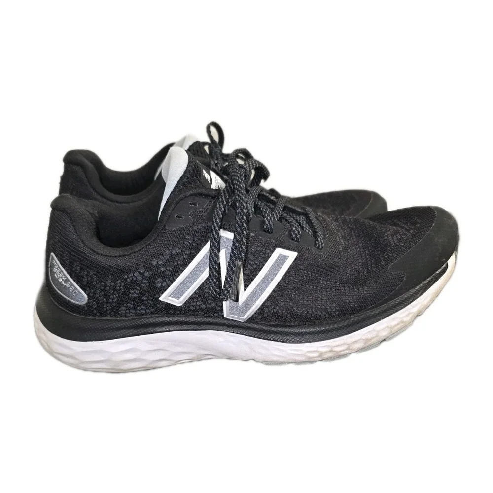 👟 New Balance Fresh Foam Running Shoes Black W680LK7 EUC Womens 9 | Lightweight
